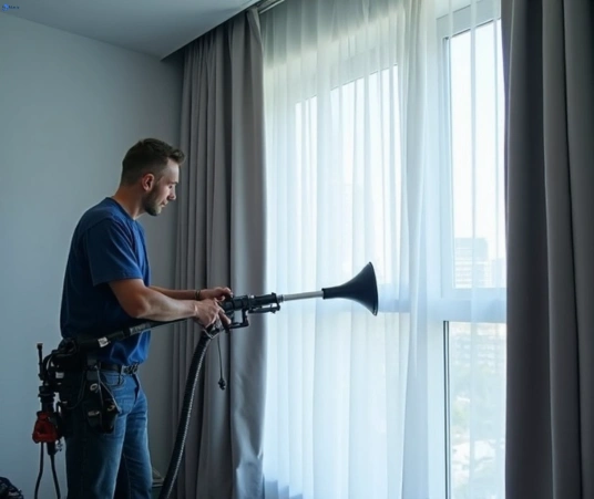 Professional drapes cleaning process tools Matty Curtain Cleaning tullamarine-vic