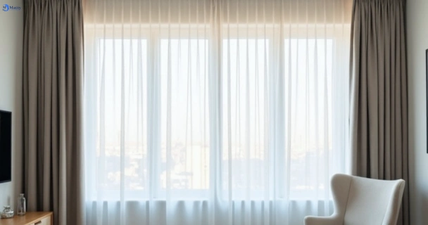 Restored vibrant drapes in tullamarine-vic QLD after Matty Curtain Cleaning